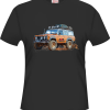 Black Round Neck - 4x4 Off Road Tee Colour 4x4 Off Road