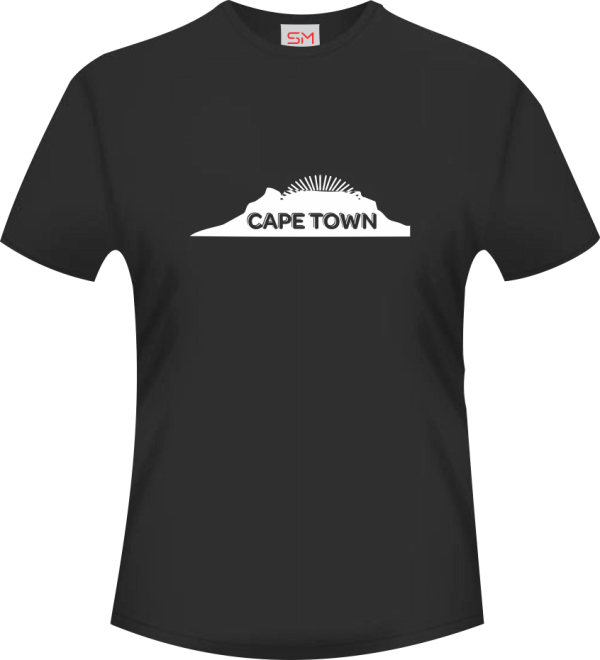 Black-Round-Neck-Cape-Town-Tee