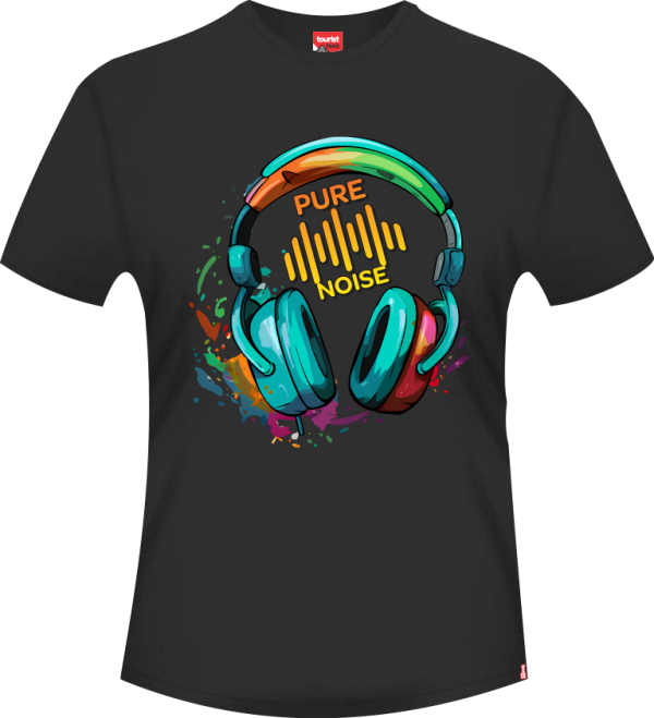 Black Round Neck - Pure Noise Colour Pure Noise