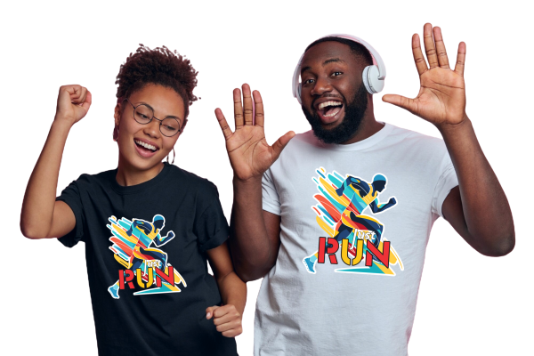 Tourist Tees Colour Option - RUN Colour Runner Tee