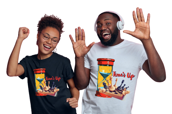 Tourist Tees Colour Option - Time's Up Colour Time Is UpTee